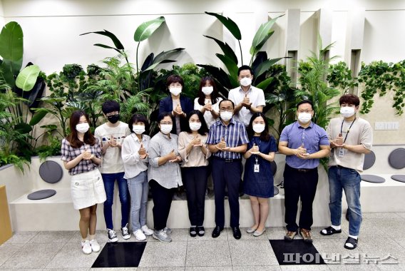 의정부시 호원2동 민원실 실내조경 변경. 사진제공=의정부시