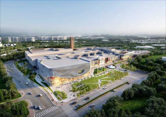 7일 문을 여는 동시주차 5000대 규모의 대형 복합쇼핑몰 스타필드 안성