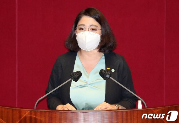 용혜인 기본소득당 의원. 2020.9.22/뉴스1 © News1 박세연 기자