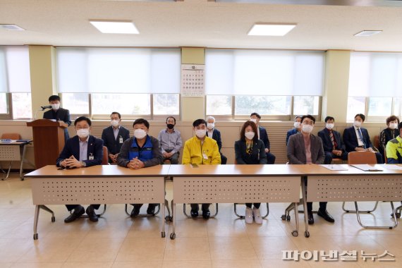 양평군의회 단월면 특별재난선포 성금전달