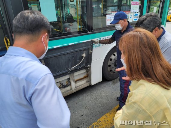 의정부시 교통지도과 교통현장 지도점검. 사진제공=의정부시