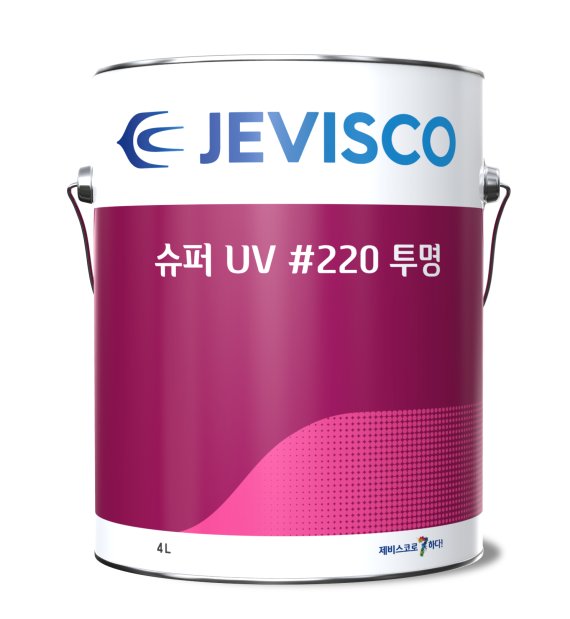 강남제비스코 목공용 UV도료 슈퍼 UV #2100 투명. 강남제비스코 제공.