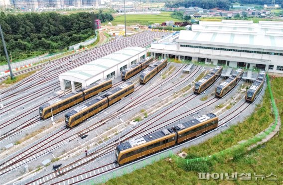 김포골드라인 김포한강차량기지. 사진제공=김포시