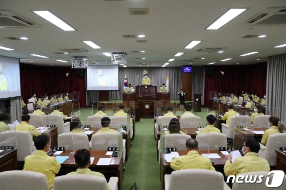 전북 익산시의회가 19일 전주 예비군 훈련장 이전 반대 결의안을 채택했다. /사진=뉴스1