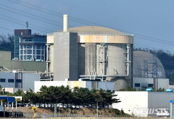 경주시 양남면에 있는 월성 원전 1호기. 뉴시스