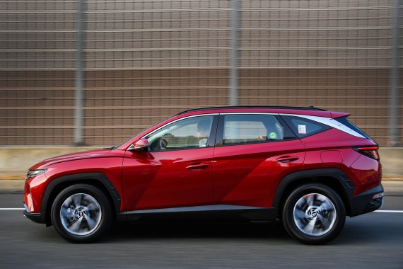 '올 뉴 투싼' 주행 모습. (현대차 제공)© 뉴스1