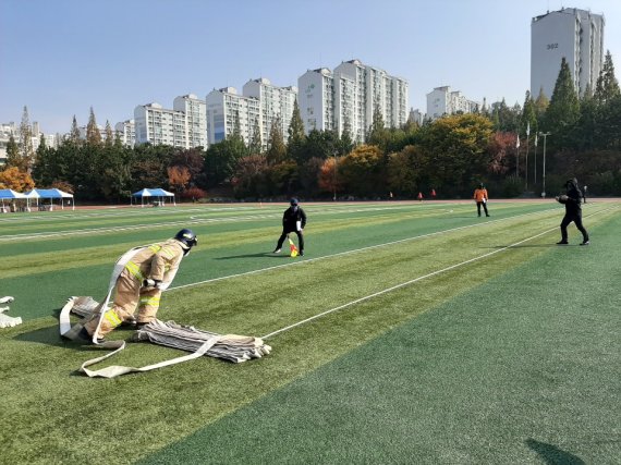 전남소방본부, 전국의용소방대 기술경연대회 3위 쾌거