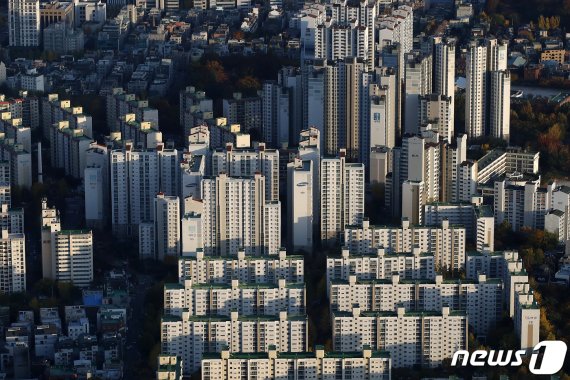 서울 송파구의 아파트 단지 전경. 사진=뉴스1