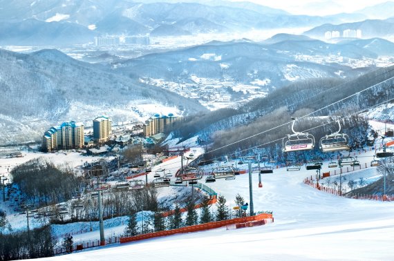 곤지암리조트 스키장 전경 /사진=곤지암리조트