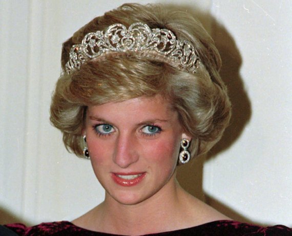 1985년 11월 7일자 오스트레일리아 국빈 만찬에 참석한 다이애나 왕세자비. /AP 뉴시스