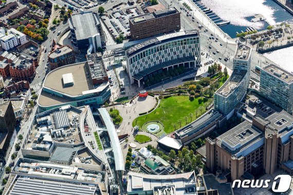 원도심을 중심으로 조성된 쇼핑몰 리버풀 원(김정후 런던시티대 교수 제공)© 뉴스1