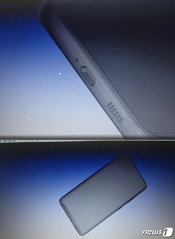 삼성전자의 다음 플래그십폰 '갤럭시S21 울트라'의 캐드(CAD) 도면이 중국에서 유출돼 공개됐다. (웨이보 科技的那些事 계정 갈무리) © 뉴스1