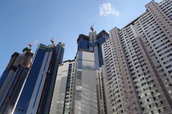 부산 해운대구의 한 아파트 단지. © News1 여주연 기자