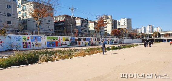 의정부 백석천 벽화. 사진제공=의정부시