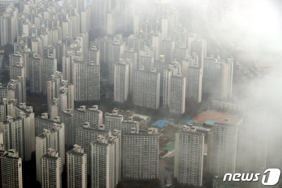 서울 지역 아파트 전경.© News1 이광호 기자