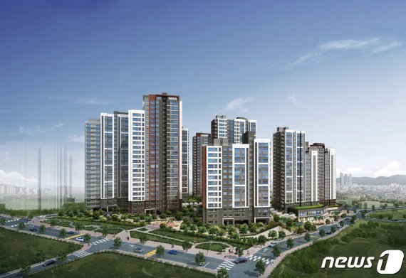 비규제지역 천안 '대우 이안 그랑센텀' 평균 28대1 마감 - 파이낸셜뉴스