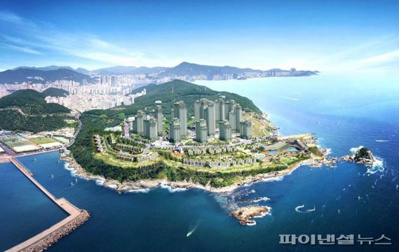 ▲ 부산 ‘용호 씨사이드 관광지’ 조성사업 조감도
