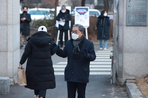 이재정 경기도교육감, 수능 현장 방문 격려