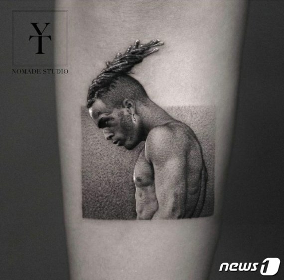 노마드 타투 소속 타투이스트의 작업물(노마드 스튜디오 제공)© 뉴스1