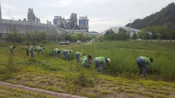 한일시멘트 단양공장. 한국시멘트협회 제공