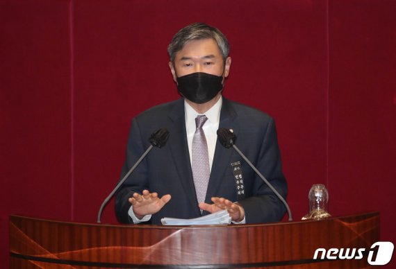 국정원법 필리버스터 3번째 주자 조태용, 4시간47분 반대토론