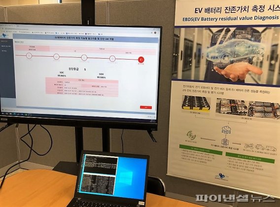 전기차 배터리 잔존가치 측정 시스템