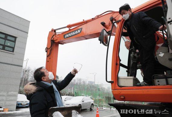 조광한 남양주시장 휴일 설해대비 현장점검