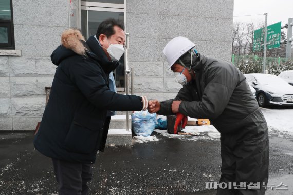 조광한 남양주시장 휴일 설해대비 현장점검