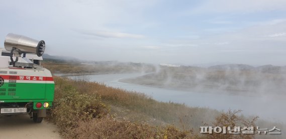 파주 문산천 야생조류 분변…‘저병원성 AI’