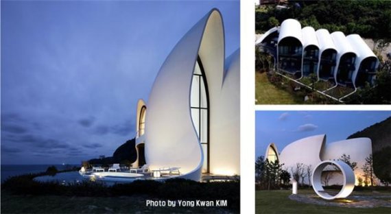 울릉도 힐링스테이 코스모스 리조트. 한국건설기술연구원 제공