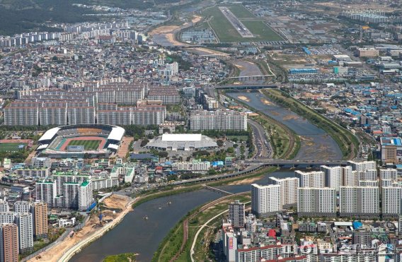 울산 동천제방겸용도로 14년 만에 완전 개통