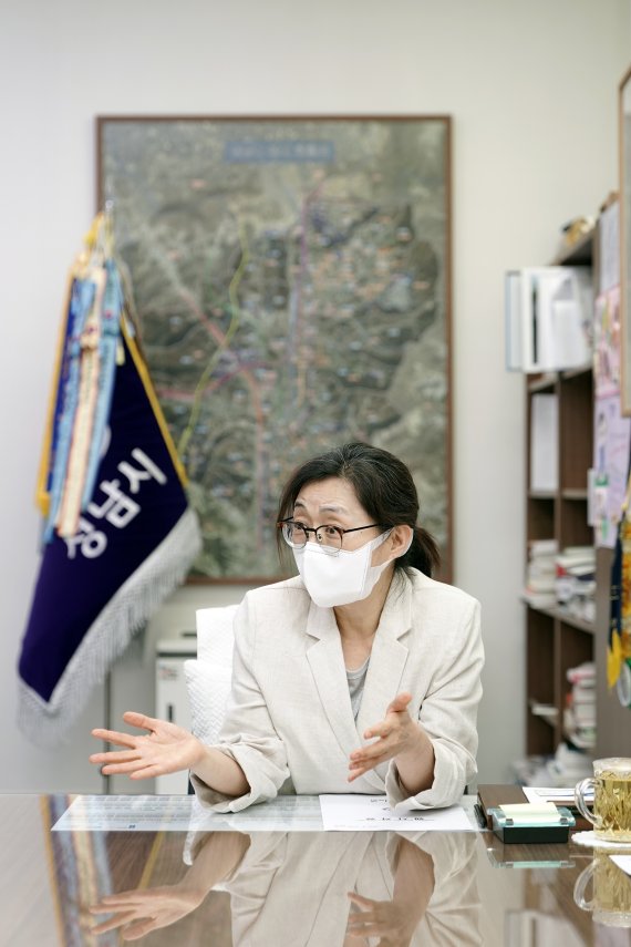 은수미 성남시장, 2021년 사자성어 '원견명찰' 선정