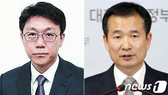 초대 고위공직자범죄수사처장 후보 2인으로 김진욱(54·사법연수원 21기) 헌법재판소 선임연구관(왼쪽)과 이건리(57·16기) 국민권익위 부위원장이 추천됐다. 뉴스1