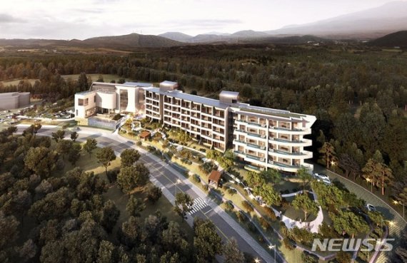 [서울=뉴시스]그랜드 조선 제주 조감도