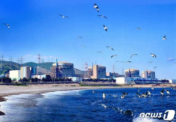 한국수력원자력(주) 월성원자력본부 전경 오른쪽부터 1호기. /사진=뉴스1