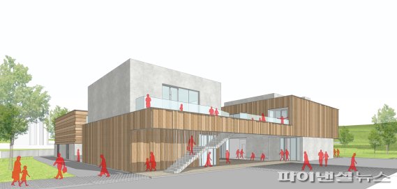 파주시 광탄면 행정복지센터 설계공모 당선작 투시도. 사진제공=파주시