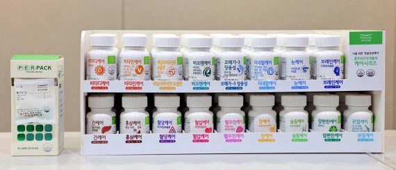 '개인맞춤영양' 앱의 정기구독은 '전문가가 추천하는 맞춤영양'(왼쪽)과 '내가 직접 선택하는 맞춤영양'(오른쪽)으로 구매 가능하다.