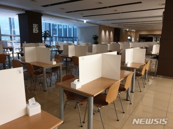 산업체 집단급식소 현장.