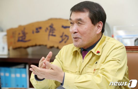 박성일 완주군수. © News1 유경석 기자