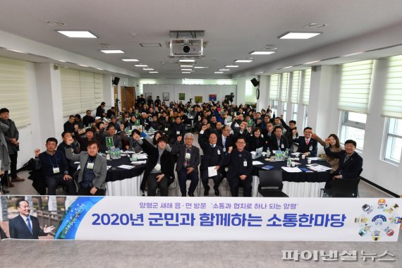 양평군 온라인 소통한마당 27일개최…120명 참여