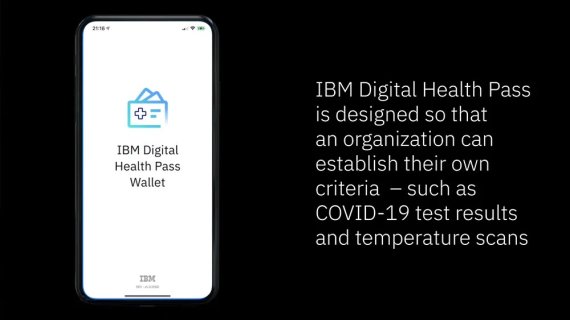 IBM은 세일즈포스와 함께 지난 해 12월 블록체인 기반 백신여권인 '디지털 헬스 패스(IBM Digital Health Pass)'를 공개했다. /사진=IBM
