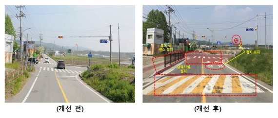 교통사고 다발지역 개선하니 사망 '86.5%' 줄어