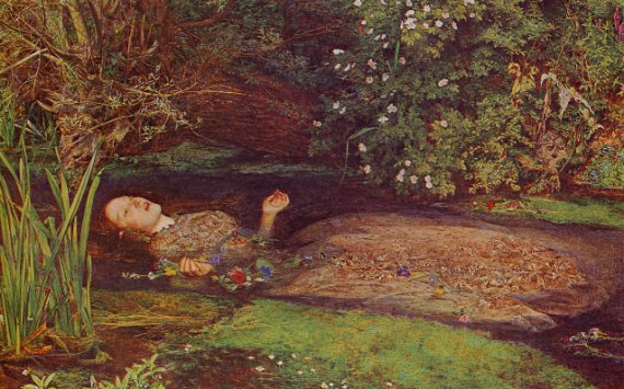 물에 빠진 오필리아© 뉴스1