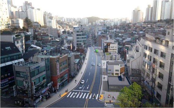 금호역 장터길, 걷고 싶은 거리로 재 탄생