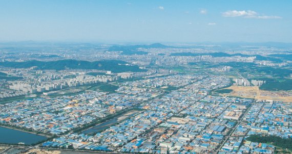 인천 남동공단 전경.