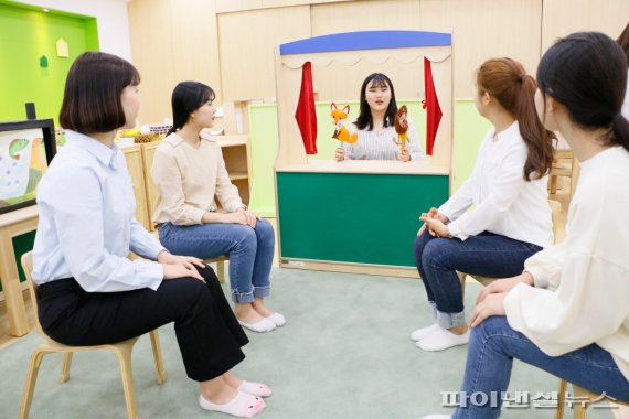 경복대학교 유아교육과 임용고시 모의면접. 사진제공=경복대