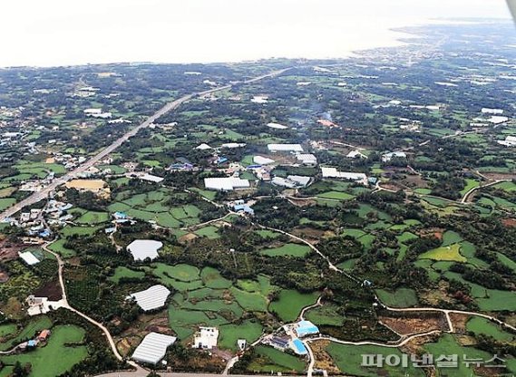 서귀포시 성산읍 제주 제2공항 사업 예정지 [제주도 제공] /사진=fnDB