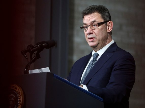 미국 화이자 제약의 앨버트 불라 최고경영자(CEO). 로이터 뉴스1