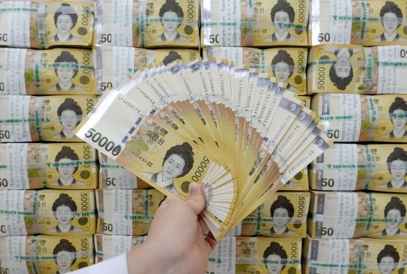 5만원권. 2017.8.7/뉴스1 © News1 박세연 기자