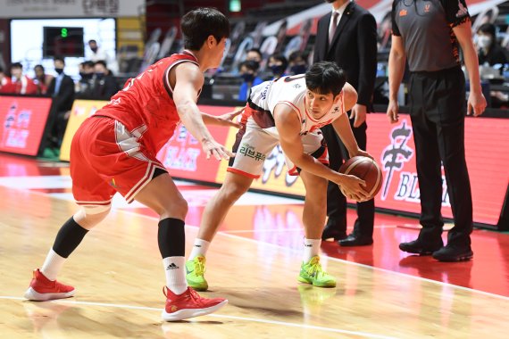 [서울=뉴시스] 부산 KT 허훈. (사진=KBL 제공)